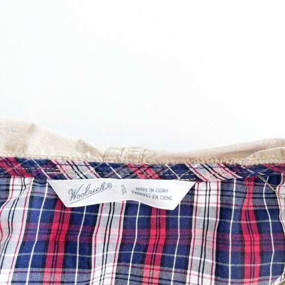 Woolrich Jacket Women's Zip Up Tan Adjustable Waist Hooded Patch Pockets Size S - Picture 3 of 8